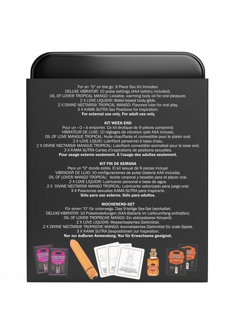 Weekender Vibe Tropical Mango Travel Kit