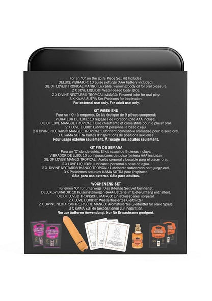 Weekender Vibe Tropical Mango Travel Kit