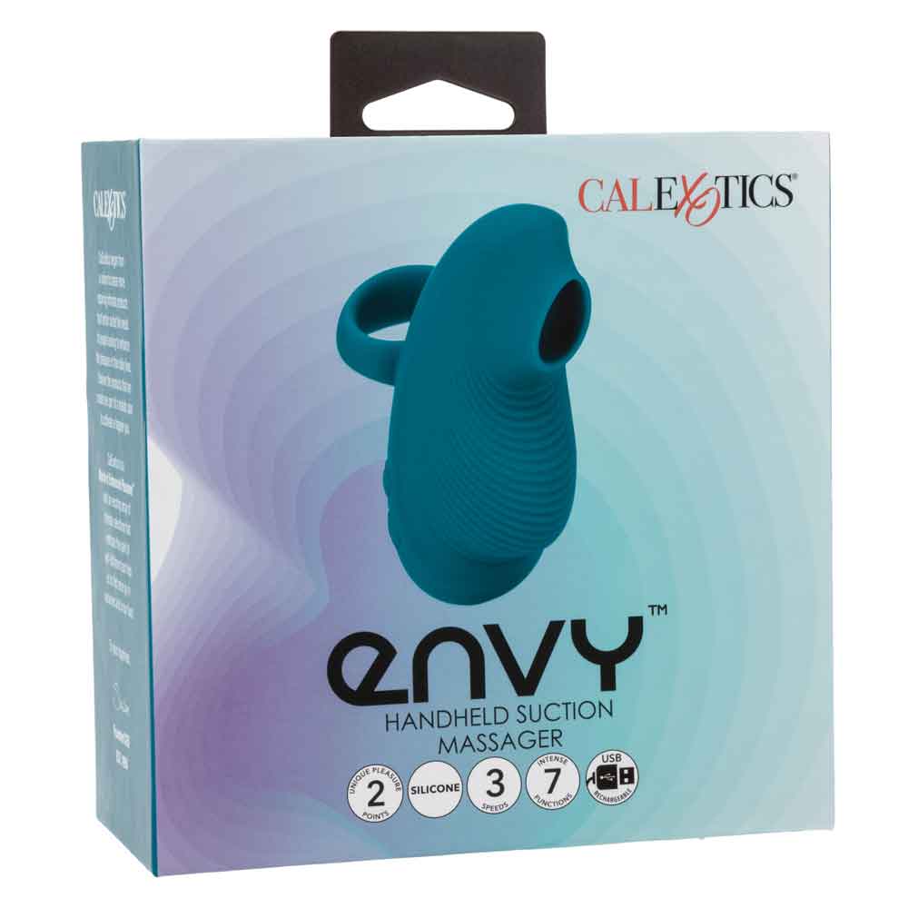 Envy Handheld Personal Suction Massager - Blue