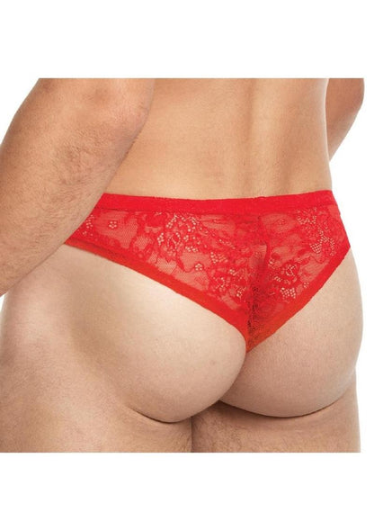 Low Rise Brazilian Lace Thong