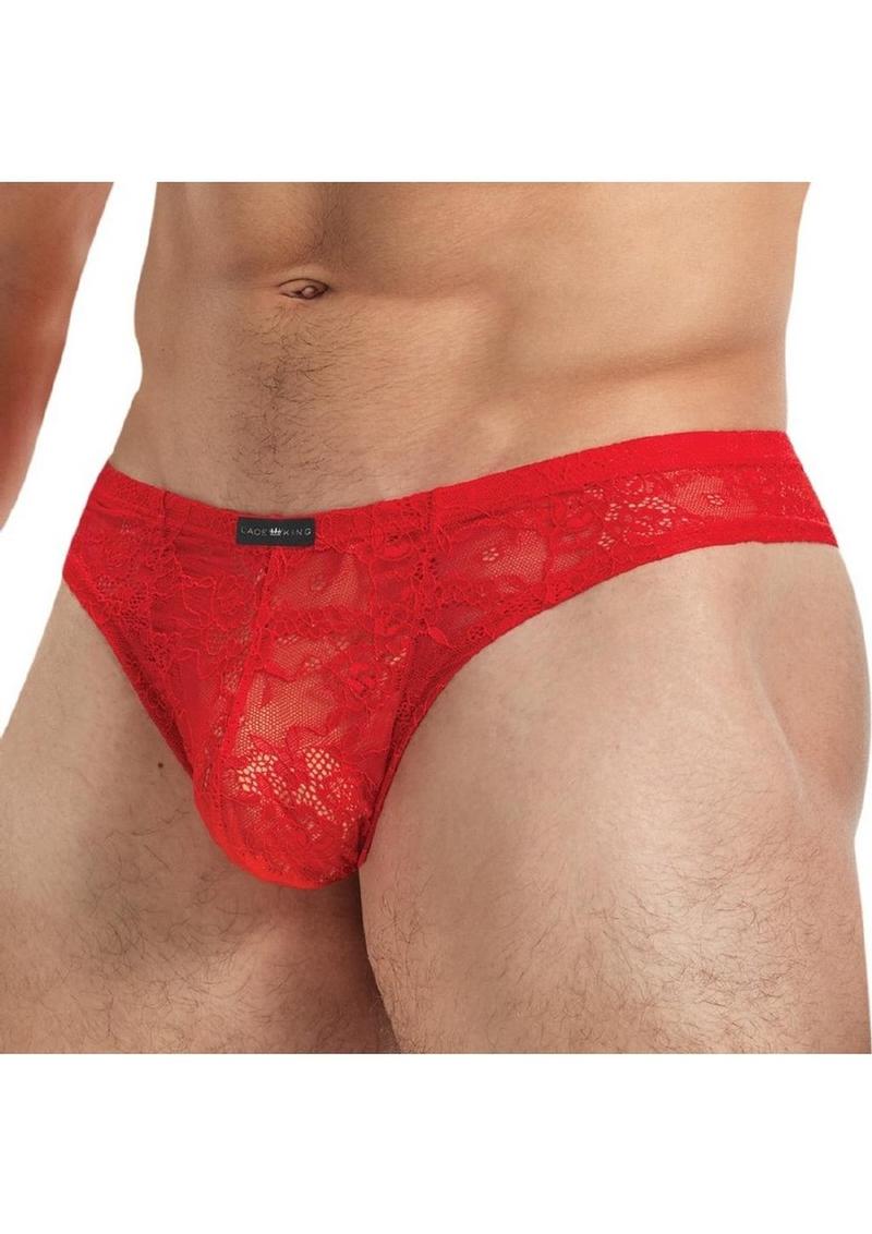 Low Rise Brazilian Lace Thong