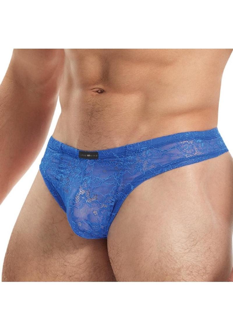 Low Rise Brazilian Brief Sheer Lace for Men