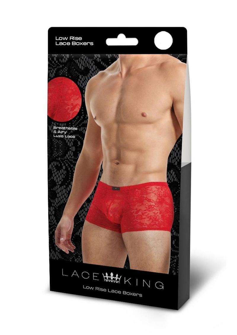 Low Rise Lace King Boxers
