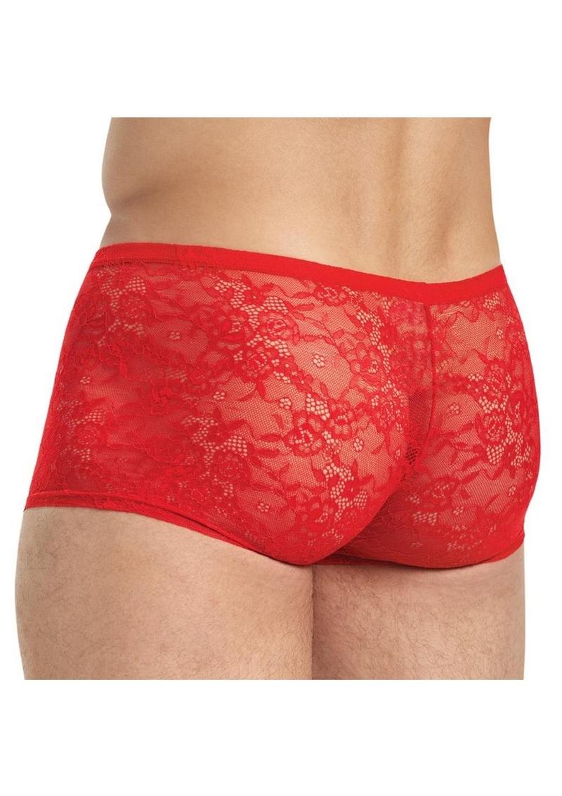 Low Rise Lace King Boxers