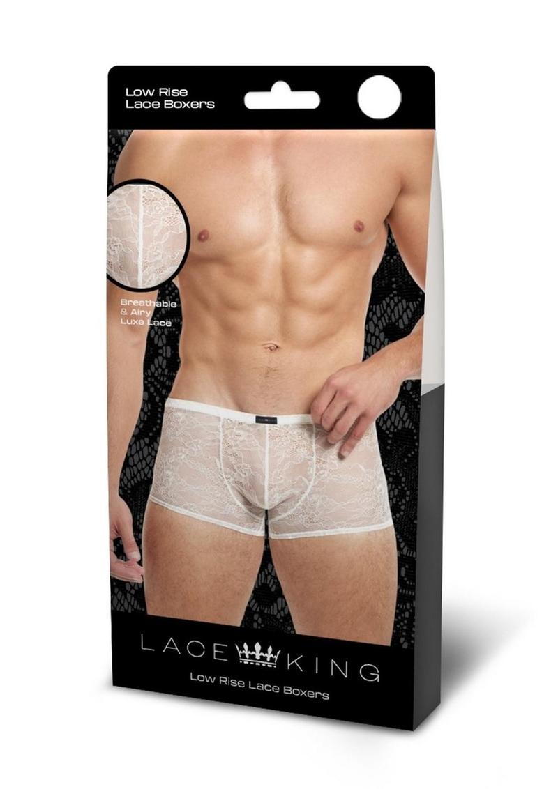 Low Rise Lace King Boxers