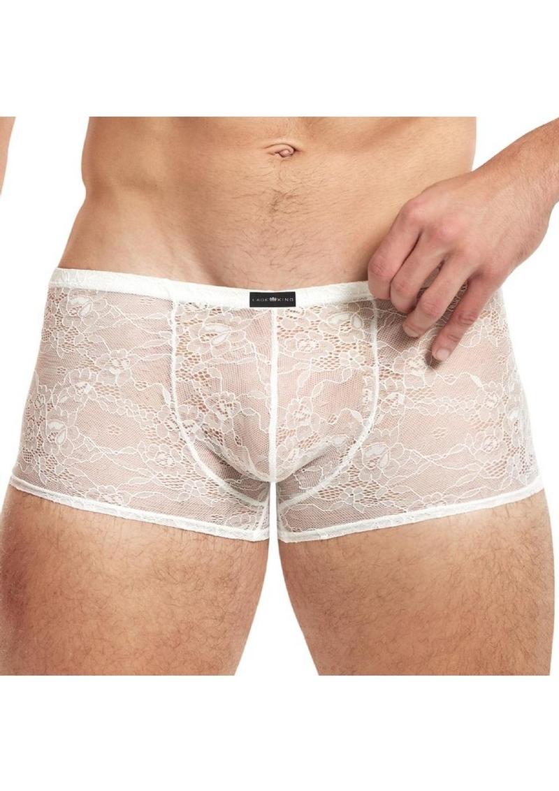 Low Rise Lace King Boxers