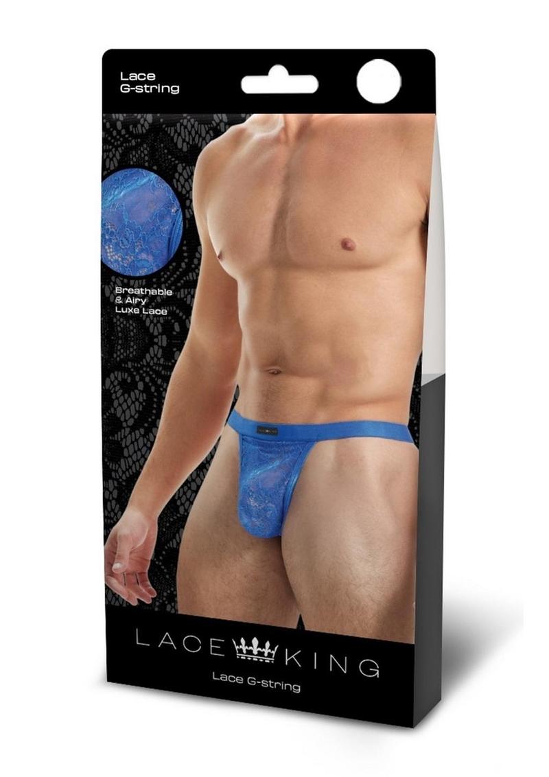 Midnight Crown Lace G-String
