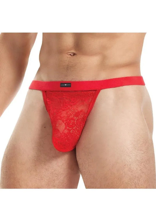 Midnight Crown Lace G-String - Puppy's Aesthetics