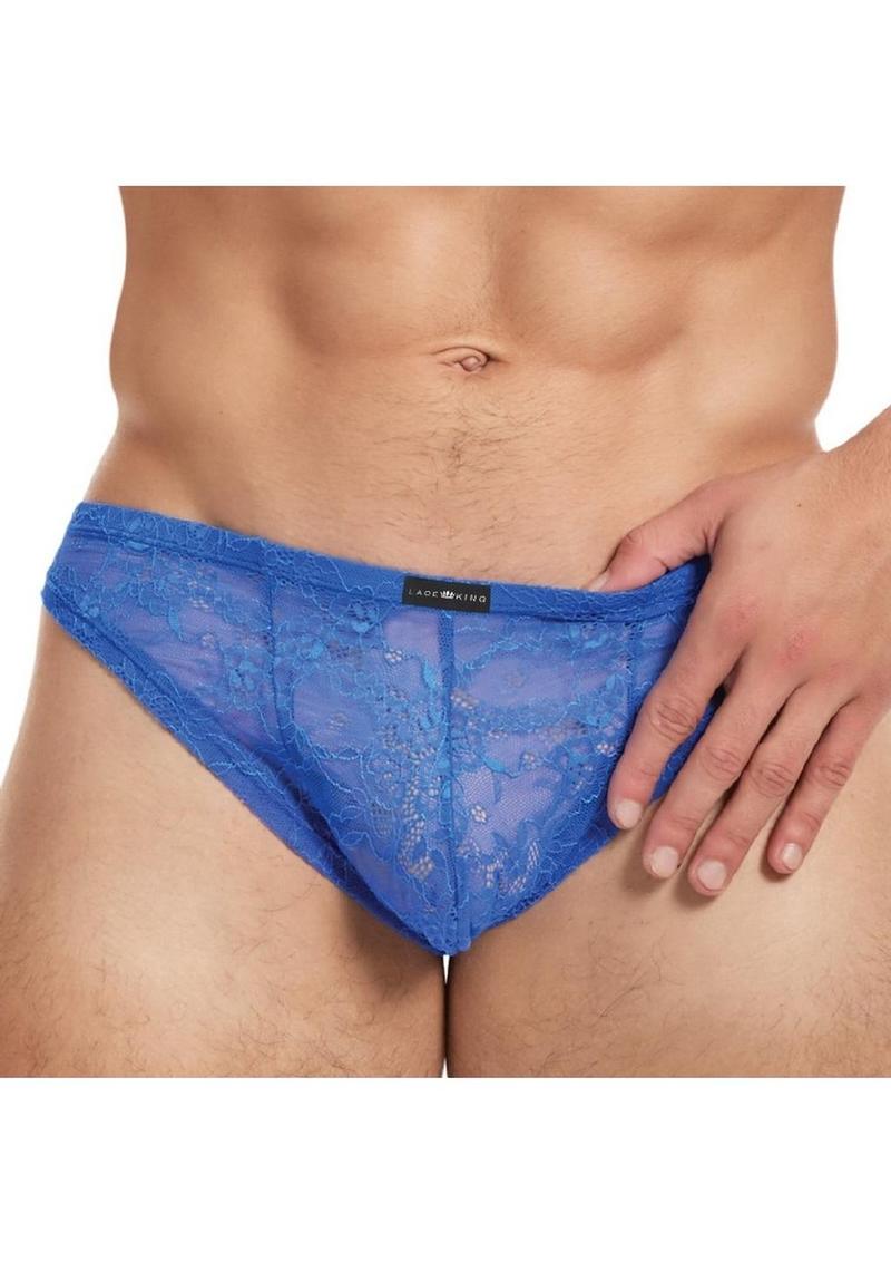 Lace King Men's Lace Thong
