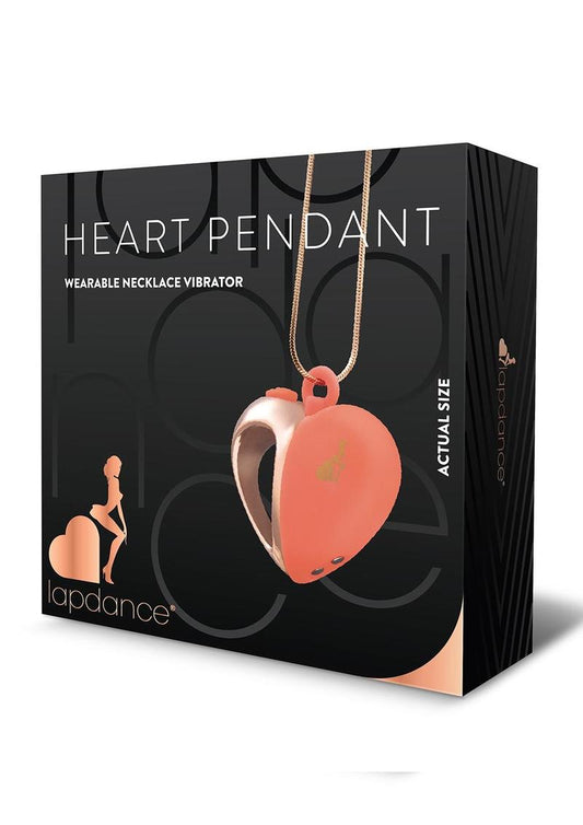 Heart Pendant Wearable Necklace Vibrator