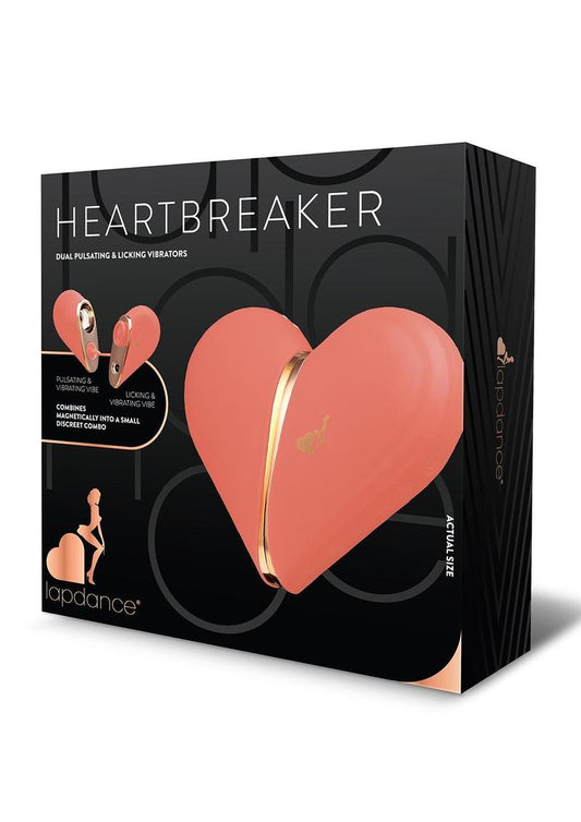 Heartbreaker Dual Pulsating and Licking Vibrator