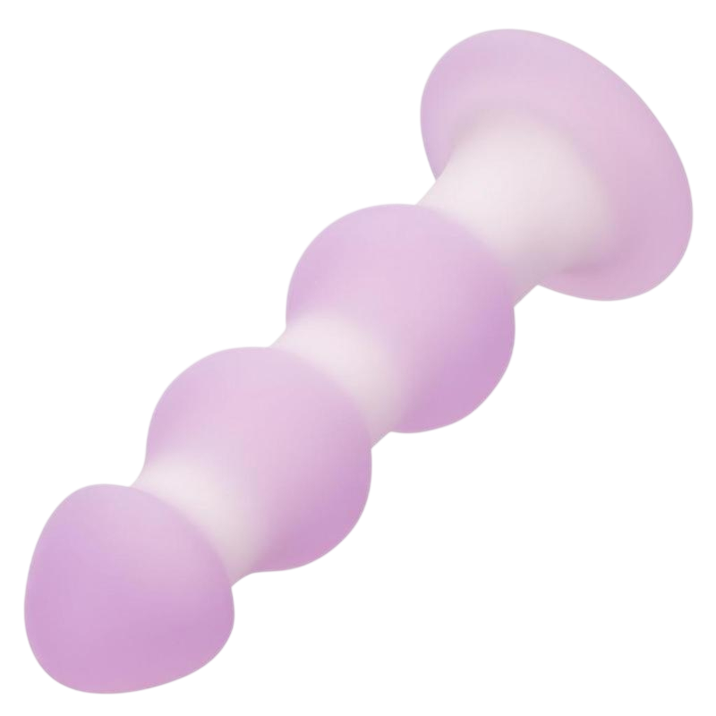 Lavender Haze Beaded Anal Plug