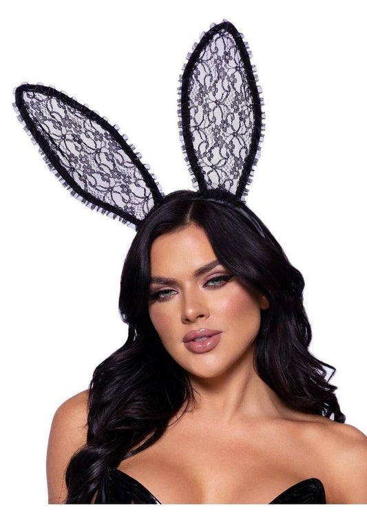 Ruffle Bunny Ears With Bands
