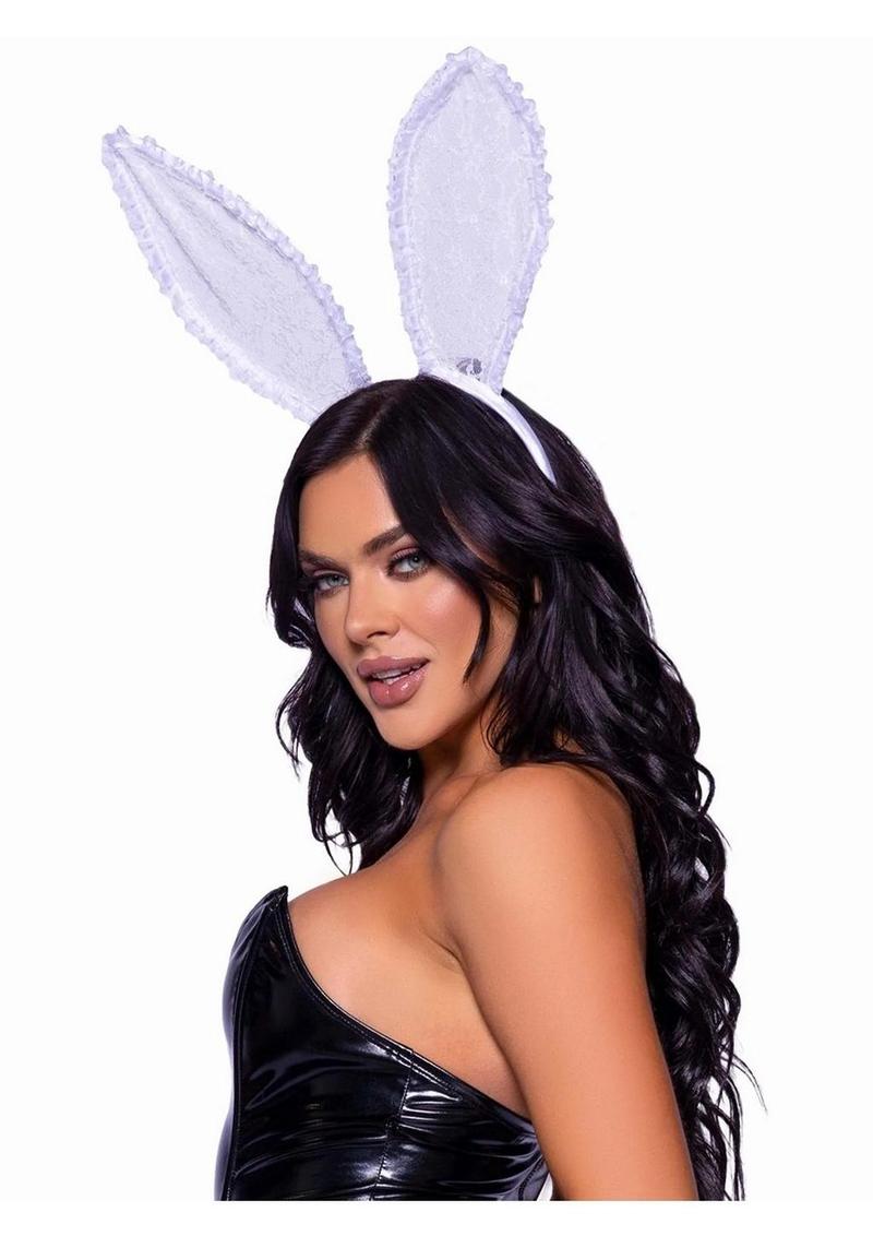 Ruffle Bunny Ears With Bands
