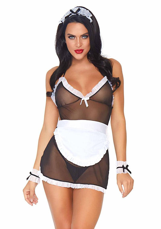 Seductive French Maid Costume