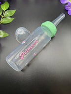 Adult Baby Bottle - 8 oz Trans Paw Princess
