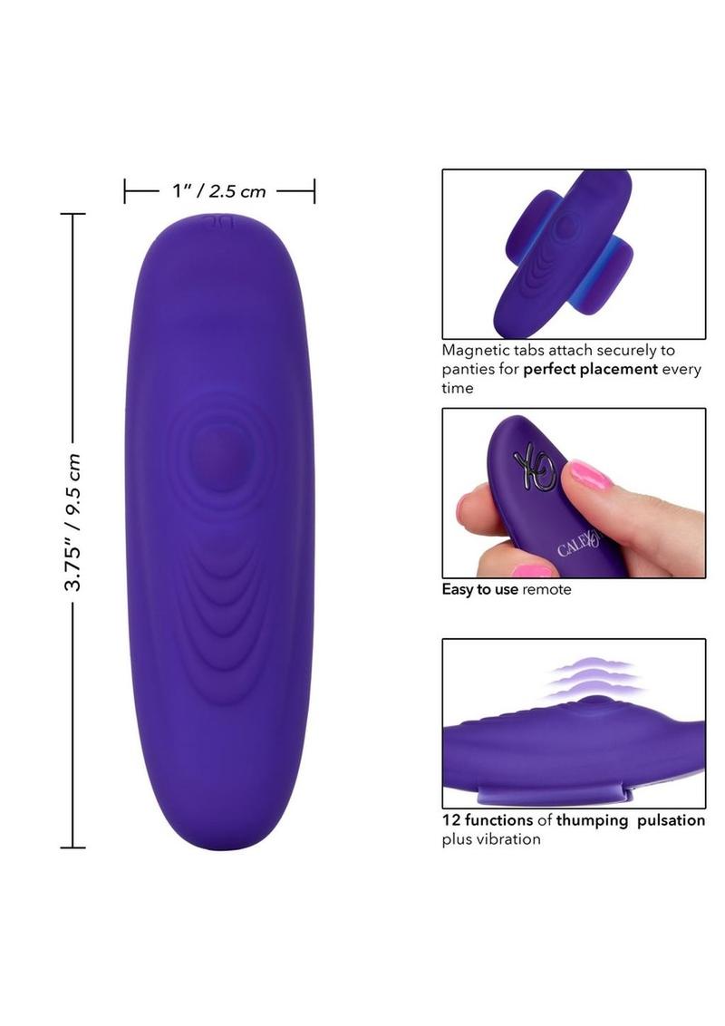 Lock-N-Play Remote Pulsating Panty Vibe