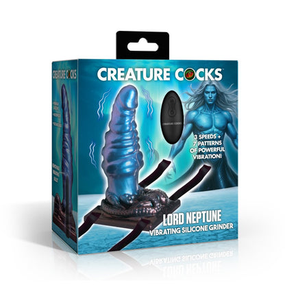 Creature Cocks Lord Neptune Vibrating Silicone Grinder