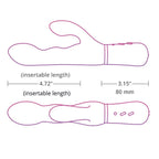 Lovense Nora Rabbit Vibrator – Pink