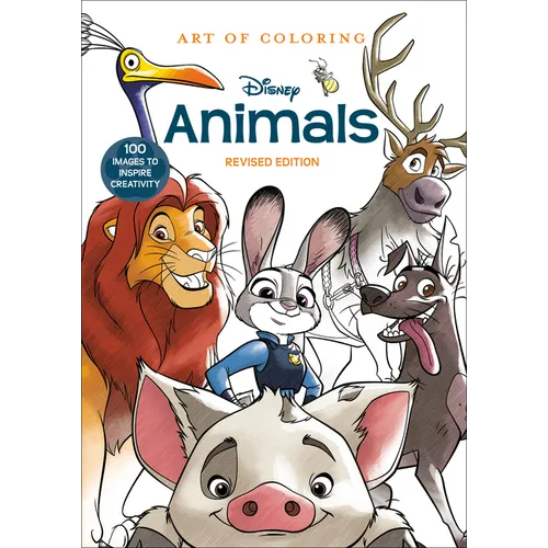 Art of Coloring: Disney Animals: 100 Images to Inspire Creativity