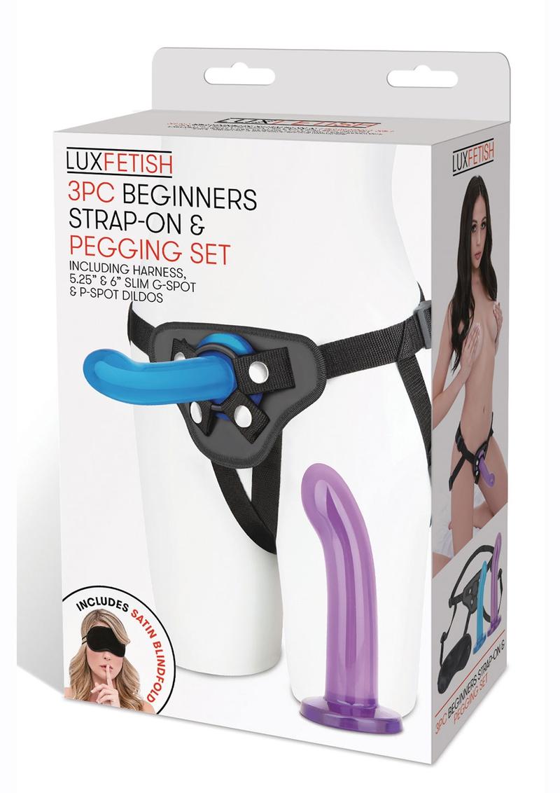 3PC Beginners Strap-On Peg Set