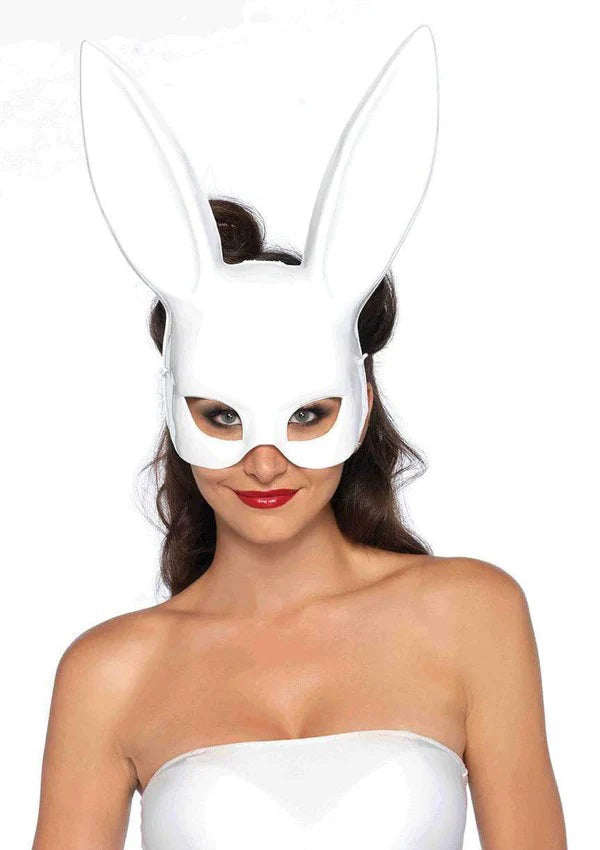 USA Only - White Bunny Mask (OS)