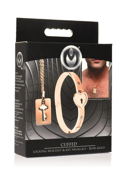 Locking Bracelet & Key Necklace