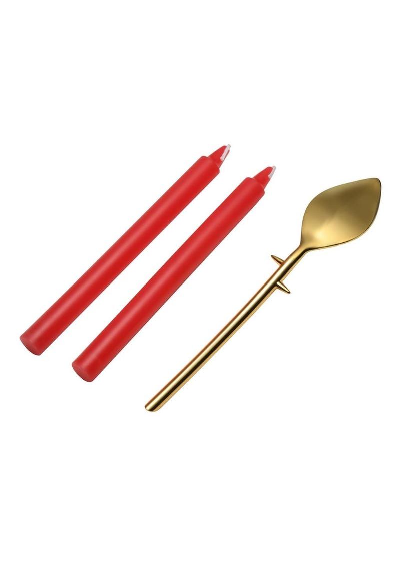 Drip Sensation Spoon and Drip Candle