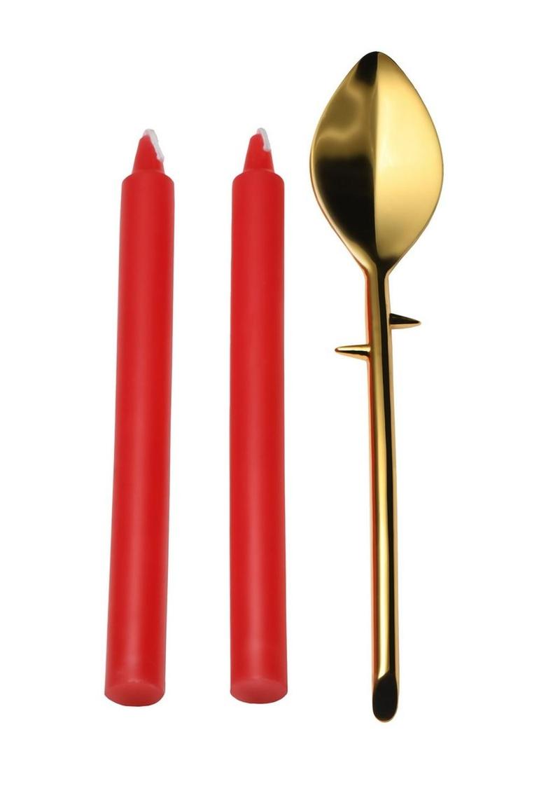 Drip Sensation Spoon and Drip Candle