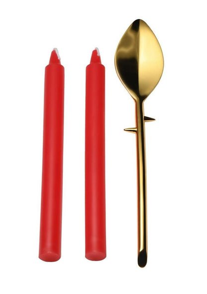 Drip Sensation Spoon and Drip Candle