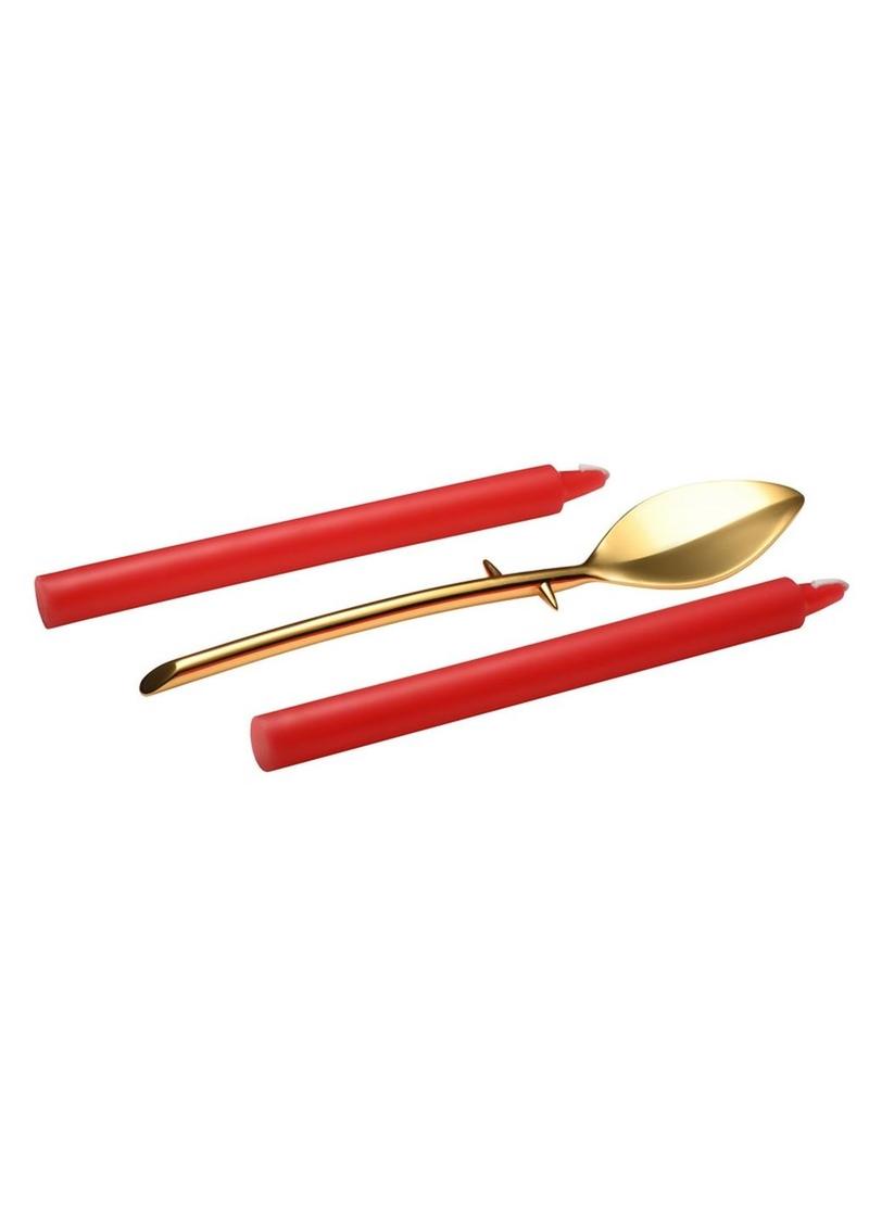Drip Sensation Spoon and Drip Candle