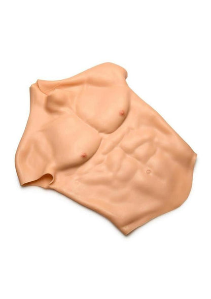 Ripped Silicone Male Chest Shirt