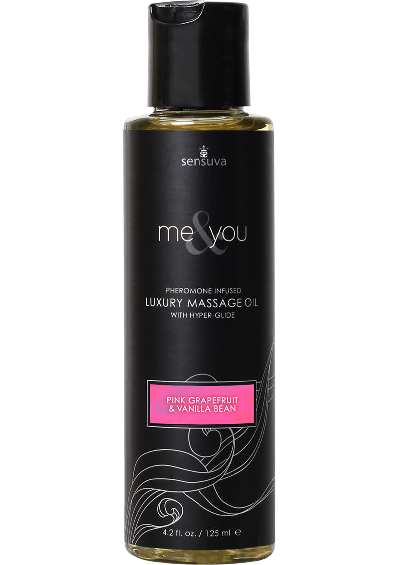 Grapefruit Vanilla Pheromone Massage Oil