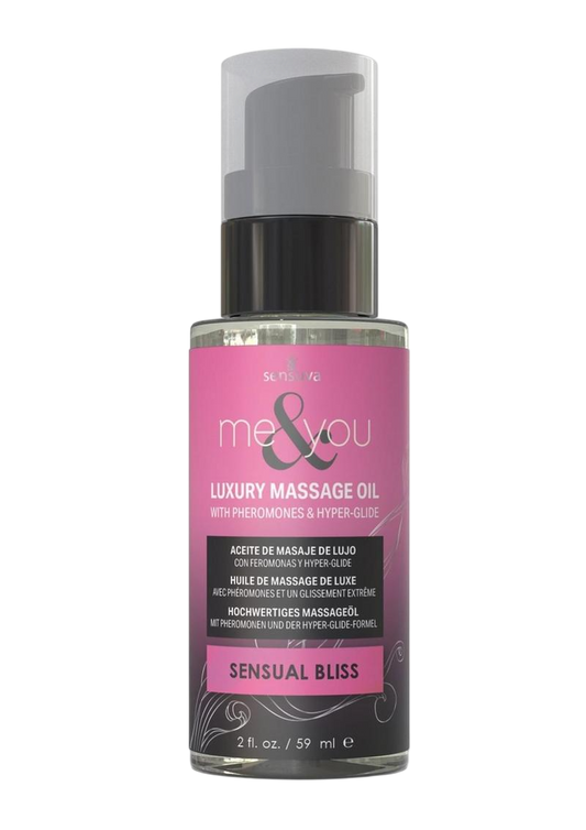 Sensual Bliss Pheromone Luxury Massage Oil