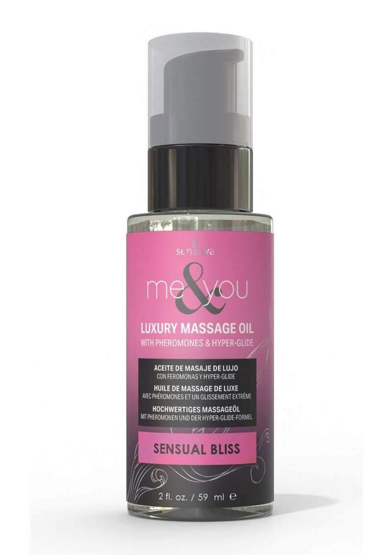 Sensual Bliss Pheromone Luxury Massage Oil