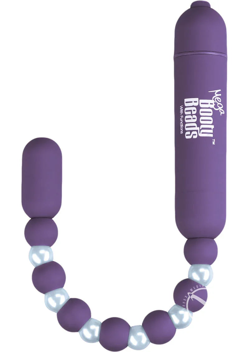 Mega Booty Vibrating Anal Beads - Puppy's Aesthetics