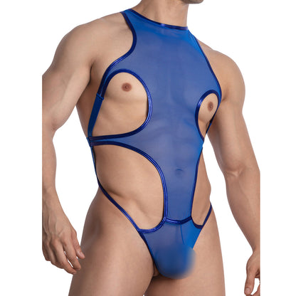 Sheer Polyamide Spandex Bodysuit