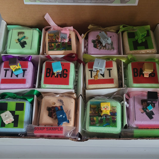 Block Builder Surprise Bath Bomb Gift Set (12 Pack)