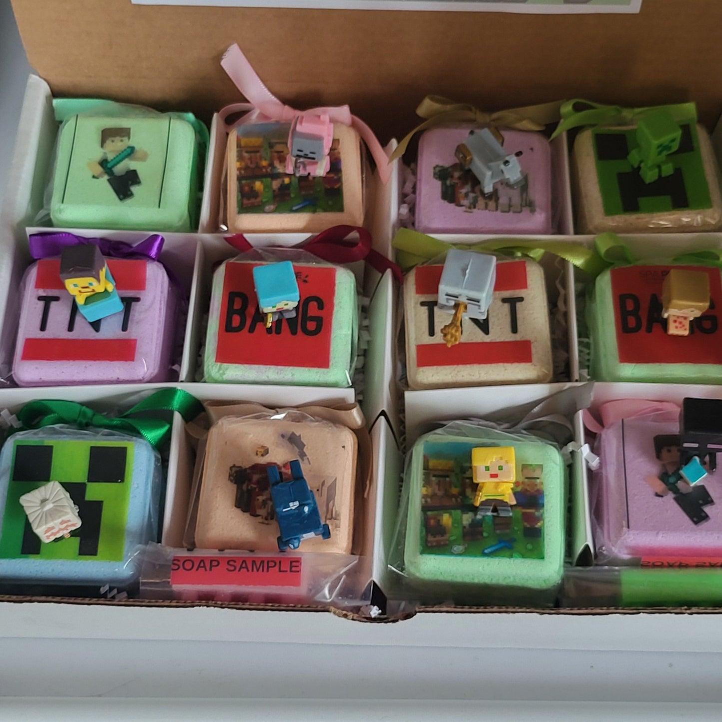 Block Builder Surprise Bath Bomb Gift Set (12 Pack)