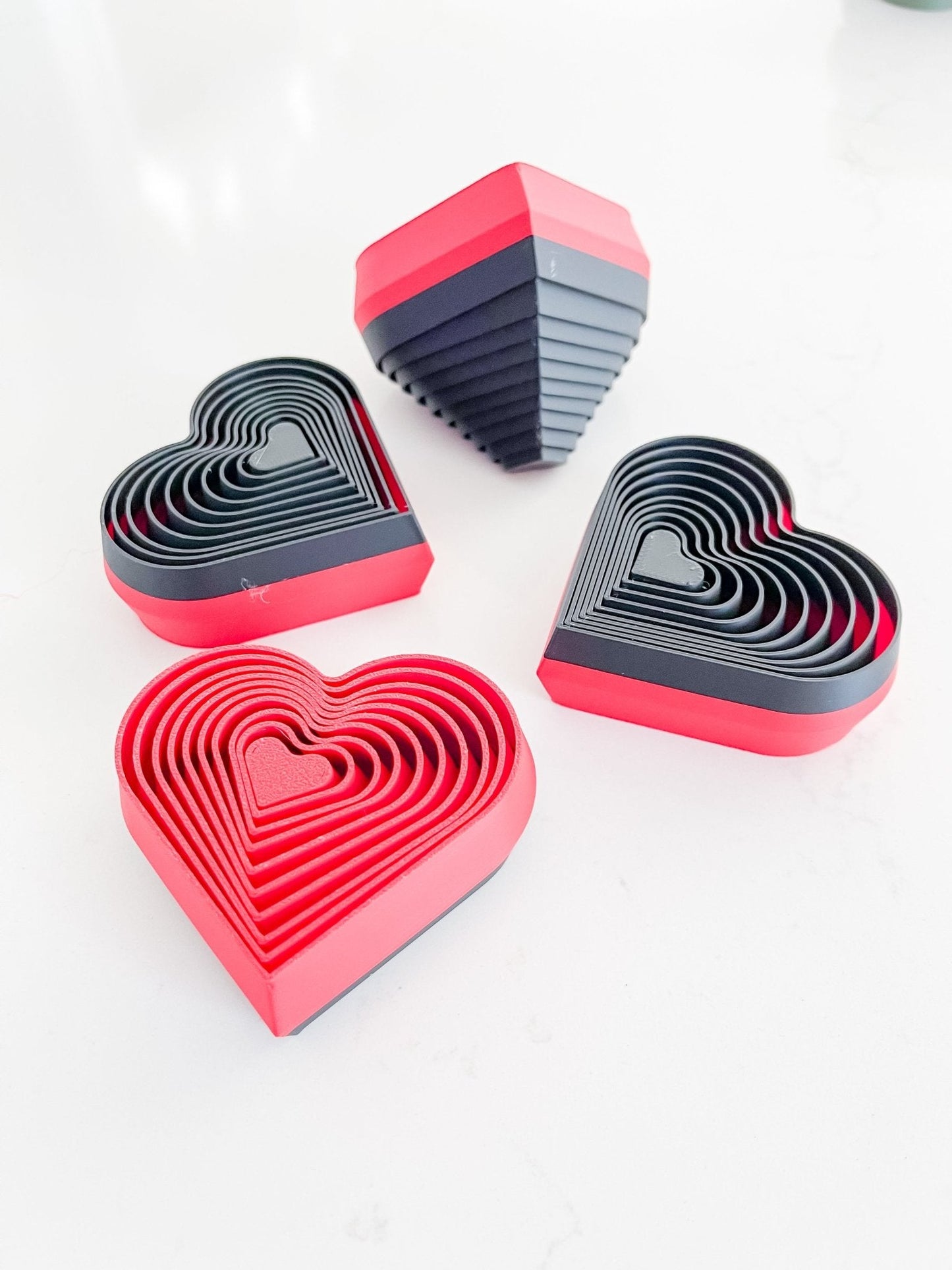 Mixed Bag of Heart Fidgets