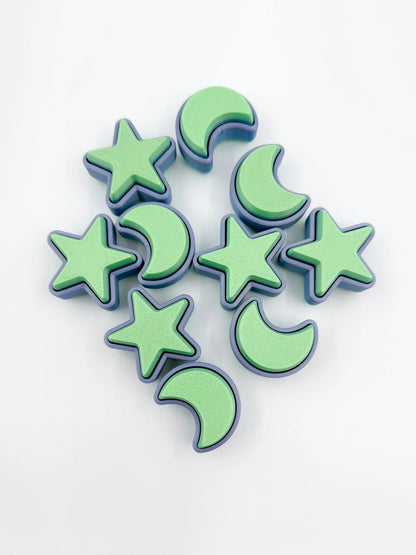 Moon and Star Clicker (2 Pack) - Puppy's Aesthetics