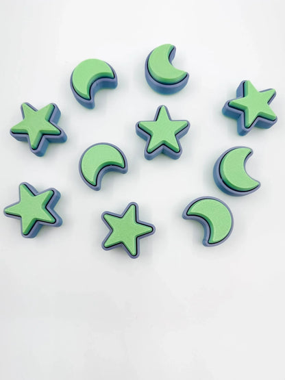 Moon and Star Clicker (2 Pack) - Puppy's Aesthetics