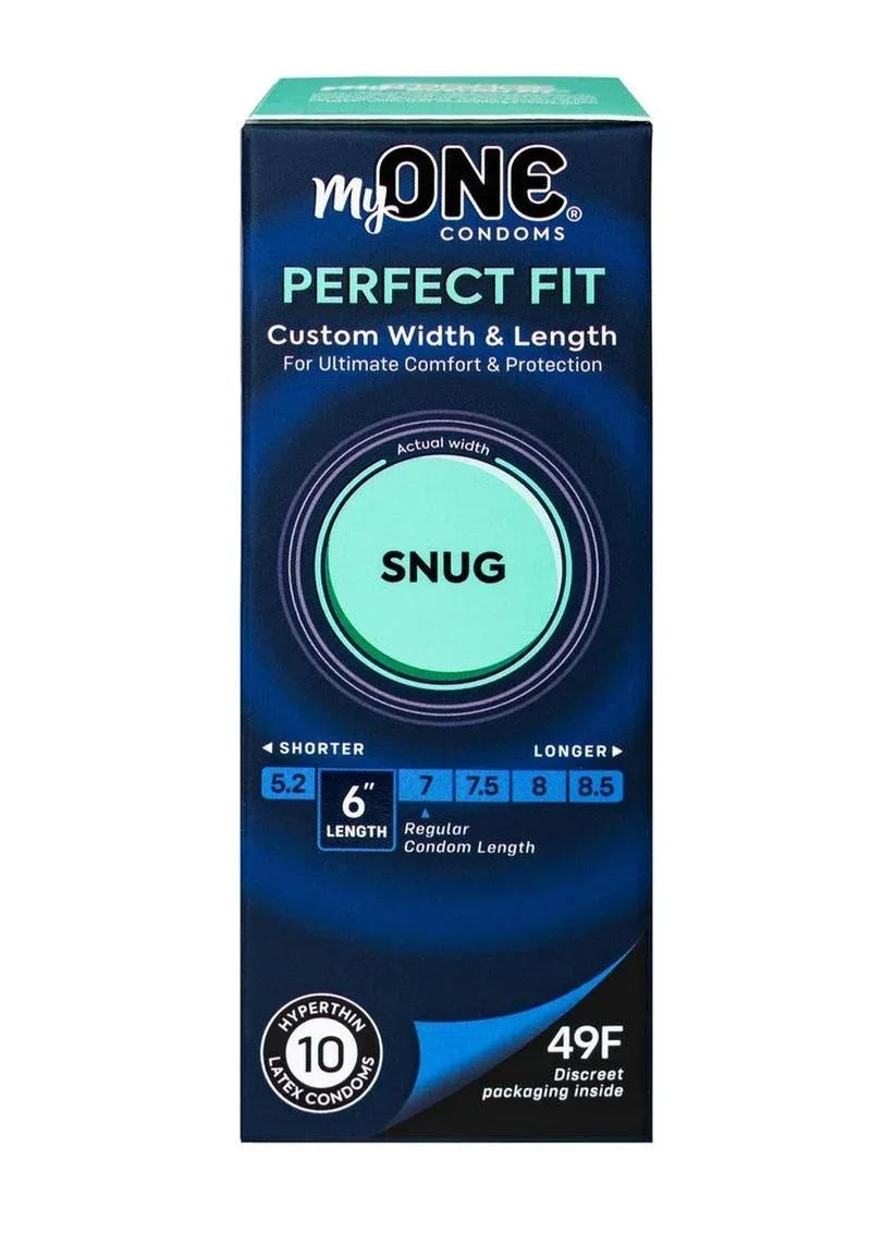 MyONE Snug Condoms Pack – Perfect Fit 10-Pack - Puppy's Aesthetics