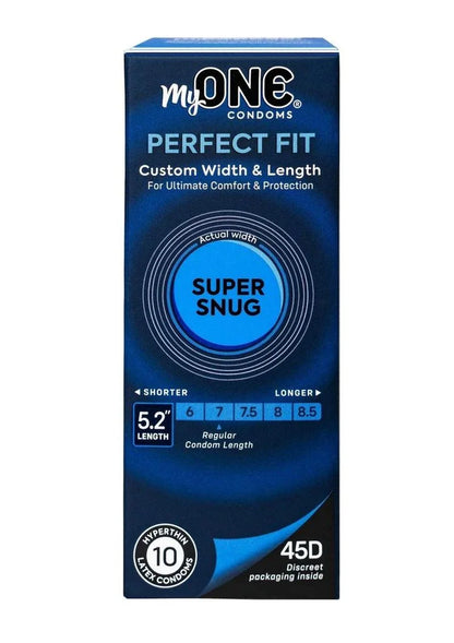 MyONE Super Snug Condoms – 10 Pack - Puppy's Aesthetics