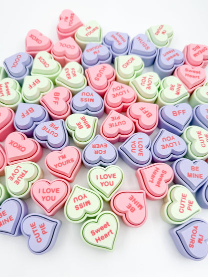Mystery Pack Conversation Heart Clickers