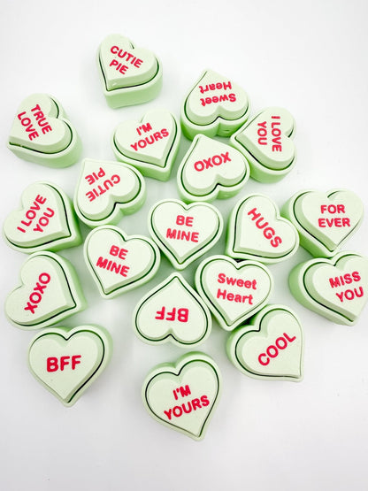 Mystery Pack Conversation Heart Clickers