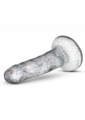 Naturally Yours Glitter Dildo 6in