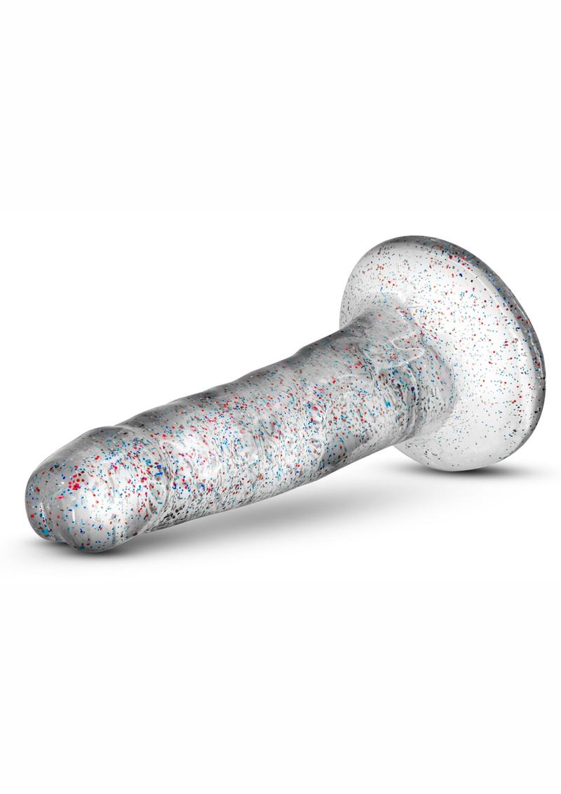 Naturally Yours Glitter Dildo 6in