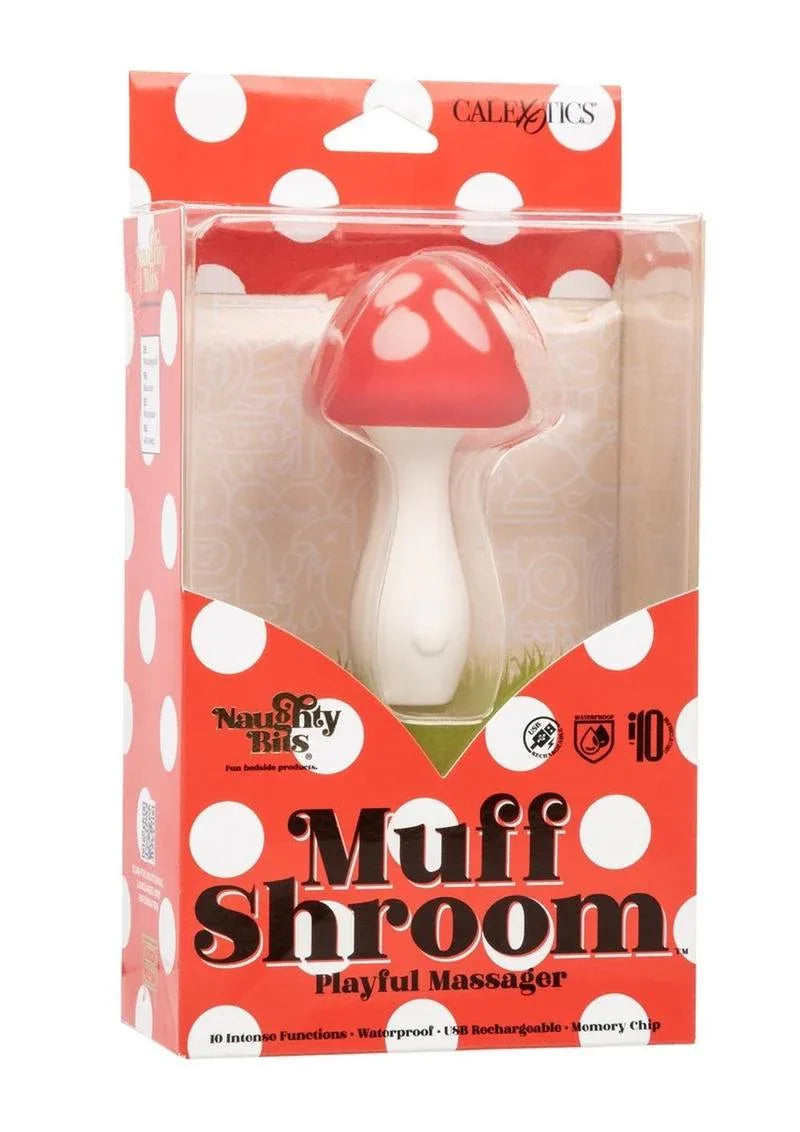 Naughty Bits Muff Shroom Silicone Playful Massager - Puppy's Aesthetics