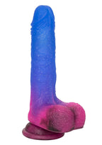 Ombre Hombre Silicone Vibrating Dildo - Puppy's Aesthetics